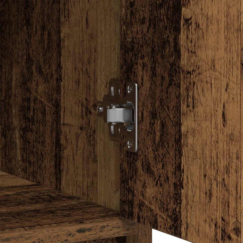 vidaXL antik fa komód fiókokkal és ajtókkal 73x31x90 cm