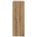 vidaXL kézműves tölgy komód fiókokkal és ajtókkal 73x31x90 cm