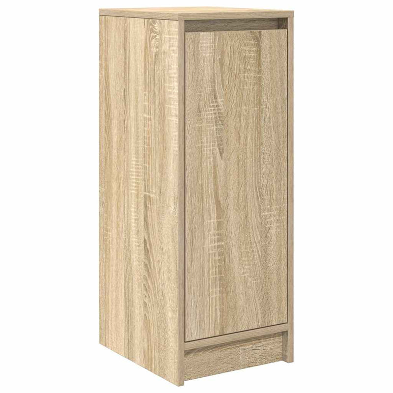 vidaXL sonoma tölgy színű szerelt fa cipőszekrény 29,5x34x76 cm