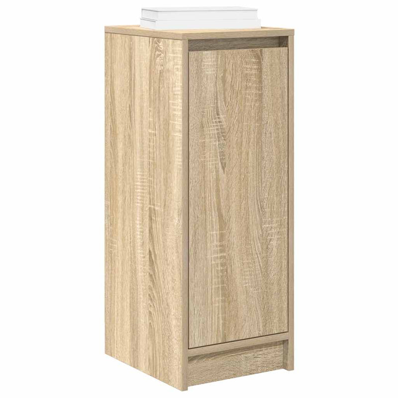 vidaXL sonoma tölgy színű szerelt fa cipőszekrény 29,5x34x76 cm