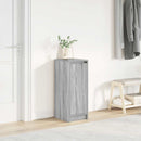 vidaXL szürke sonoma színű szerelt fa cipőszekrény 29,5x34x76 cm