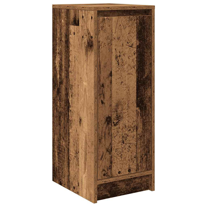 vidaXL antik fa színű szerelt fa cipősszekrény 29,5x34x76 cm