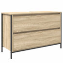 vidaXL sonoma tölgy fürdőszobai mosdószekrény fiókokkal 90x34,5x60 cm