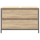 vidaXL sonoma tölgy fürdőszobai mosdószekrény fiókokkal 90x34,5x60 cm