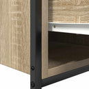 vidaXL sonoma tölgy fürdőszobai mosdószekrény fiókokkal 60x34,5x60 cm