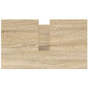 vidaXL sonoma tölgy fürdőszobai mosdószekrény fiókokkal 60x34,5x60 cm