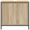 vidaXL tölgy színű mosdószekrény fiókokkal 60x34,5x60 cm