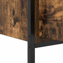 vidaXL füstölt tölgy mosdószekrény fiókokkal 60x34,5x60 cm
