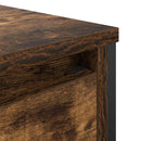 vidaXL füstölt tölgy mosdószekrény fiókokkal 60x34,5x60 cm