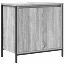 vidaXL szürke sonoma éjjeliszekrény fiókkal 60x34,5x60 cm