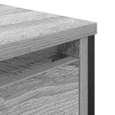 vidaXL szürke sonoma éjjeliszekrény fiókkal 60x34,5x60 cm
