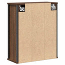 vidaXL barna tölgy fürdőszoba fali szekrény tükörrel 50x21x60 cm