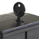 vidaXL 5 db fekete egérfogó 13x10x4 cm