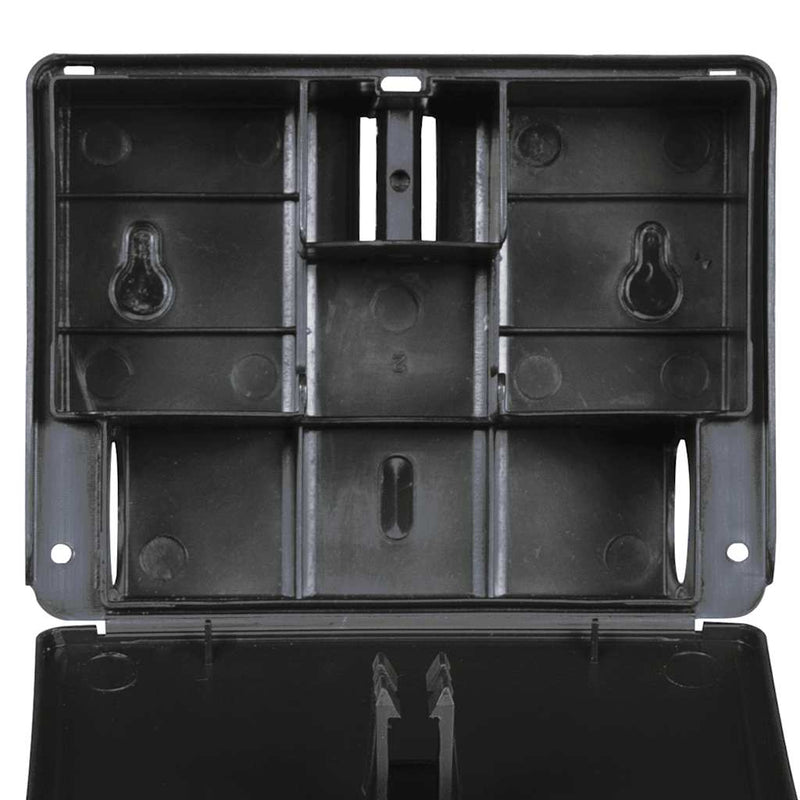 vidaXL 10 db fekete egérfogó 13x10x4 cm