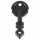 vidaXL 4 db fekete egérfogó 23x19x9,5 cm