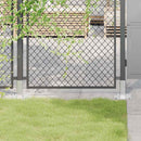 vidaXL 4 db horganyzott acélból oszlopalapok négyzet alakúak 51x51 mm