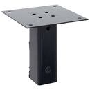 vidaXL 12 db antracit porszórt acél oszlopalapok négyzet alakú 46x46mm