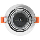 vidaXL Spotlámpa 12 pcs Fehér 9 x 9 x 2 cm Alumínium