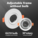 vidaXL Spotlámpa 24 pcs Fehér 9 x 9 x 2 cm Alumínium