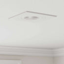 vidaXL Spotlámpa 6 pcs Fehér 9 x 9 x 2 cm Alumínium