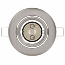 vidaXL Spotlámpa 12 pcs Ezüst 9 x 9 x 2.5 cm Fém