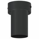 vidaXL Mennyezeti spotlámpa fényszórókkal Fekete 6,5 x 6 x 11,5 cm Fém