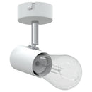 vidaXL Mennyezeti spotlámpa fényszórókkal Fehér 6,5 x 6 x 11,5 cm Fém
