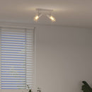 vidaXL Mennyezeti spotlámpa fényszórókkal Fehér 26 x 6,5 x 11,5 cm Fém
