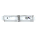 vidaXL Mennyezeti spotlámpa fényszórókkal Fehér 26 x 6,5 x 11,5 cm Fém
