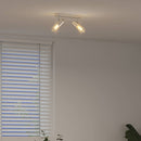 vidaXL Mennyezeti spotlámpa Nikkel 26 x 6,5 x 11,5 cm Fém