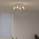 vidaXL Mennyezeti spotlámpa Fehér 26,5 x 26 x 11,5 cm Fém