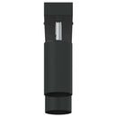 vidaXL Mennyezeti spotlámpa fényszórókkal Fekete 26 x 6 x 16 cm Fém