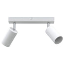 vidaXL Mennyezeti spotlámpa fényszórókkal Fehér 26 x 6 x 16 cm Fém