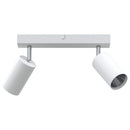 vidaXL Mennyezeti spotlámpa fényszórókkal Fehér 26 x 6 x 16 cm Fém