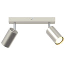 vidaXL Mennyezeti spotlámpa fényszórókkal Nikkel 26 x 6 x 16 cm Fém
