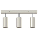 vidaXL Mennyezeti spotlámpa fényszórókkal Nikkel 38 x 6 x 16 cm Fém