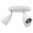 vidaXL Mennyezeti spotlámpa fényszórókkal Fehér 19 x 19 x 14,5 cm Fém