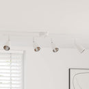 vidaXL Mennyezeti spotlámpa Fehér 70 x 12,5 x 10,5 cm Fém