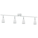 vidaXL Mennyezeti spotlámpa Fehér 70 x 12,5 x 10,5 cm Fém