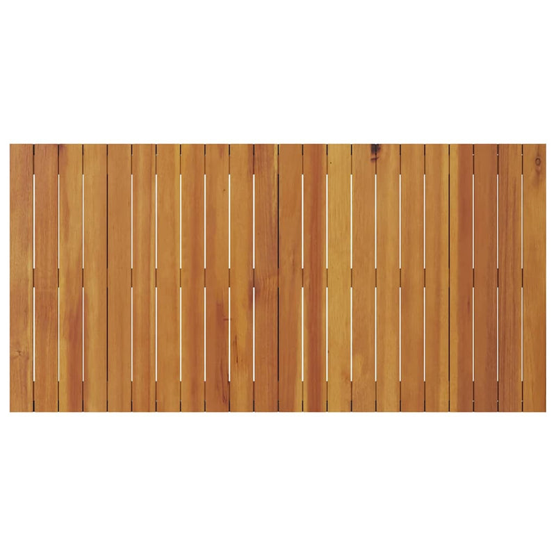 vidaXL Étkezőasztal Barna 110 x 55 x 62 cm Tömör akácfa