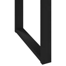 vidaXL Étkezőasztal NOAIN U-alakú lábak 180x90x75 cm tömörfa fenyőfa