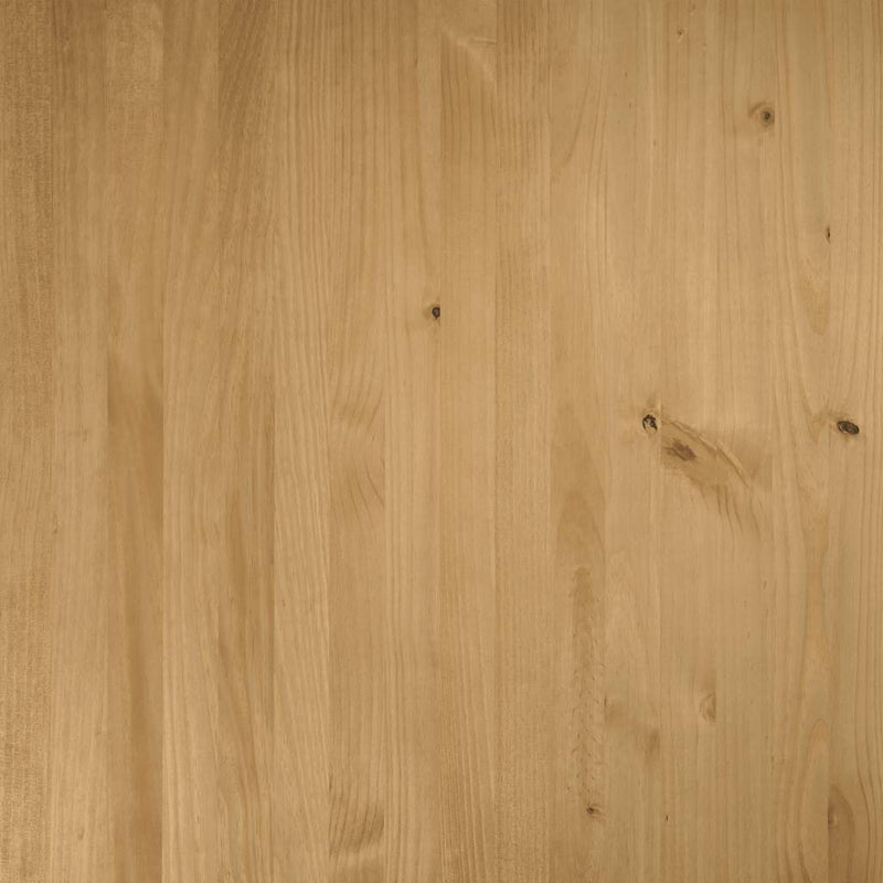 vidaXL Étkezőasztal NOAIN U-alakú lábak 180x90x75 cm tömörfa fenyőfa