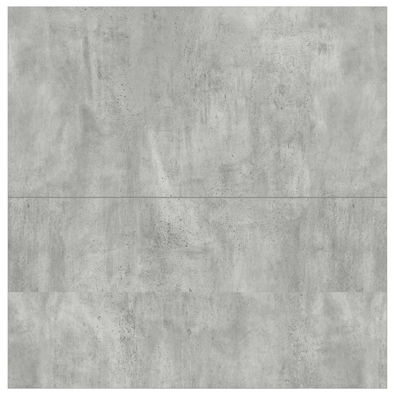 vidaXL betonszürke dohányzóasztal fiókokkal 100x100x40 cm