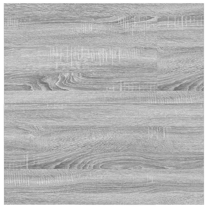 vidaXL szürke sonoma dohányzóasztal fiókokkal 100x100x40 cm