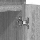 vidaXL szürke sonoma szerelt fa tálalószekrény fiókos 100,5x35x76 cm