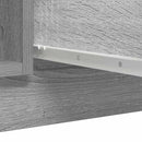 vidaXL szürke sonoma szerelt fa tálalószekrény fiókos 100,5x35x76 cm