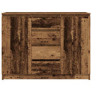 vidaXL antik fa szerelt fa tálalószekrény fiókos 100,5x35x76 cm