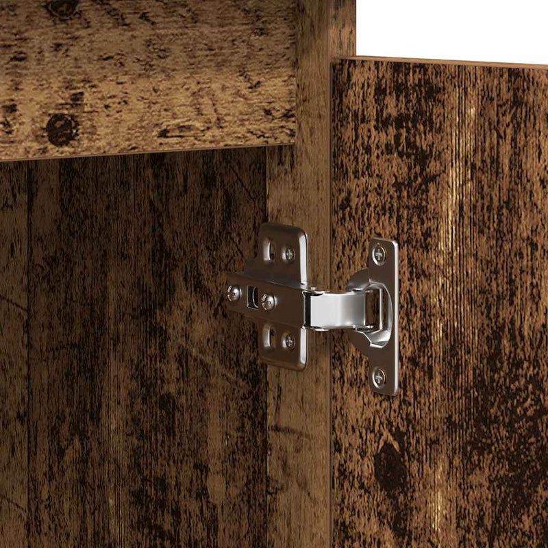 vidaXL antik fa szerelt fa tálalószekrény fiókos 100,5x35x76 cm