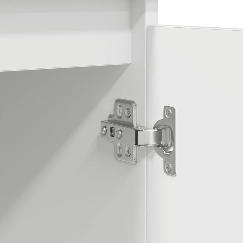 vidaXL fehér szerelt fa tálalószekrény fiókos 100,5x35x98,5 cm