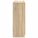 vidaXL sonoma tölgy szerelt fa tálalószekrény fiókos 100,5x35x98,5 cm